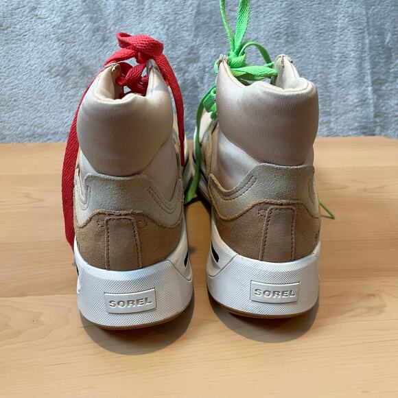 Sorel Women's ONA 503 Mid‎ Shoe Beige Size 9 - Picture 6 of 9